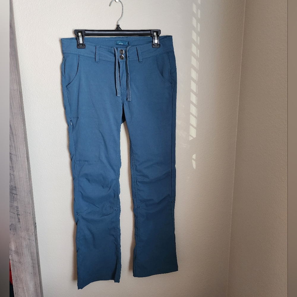 Prana Women's Teal Convertible Pants Sz 6